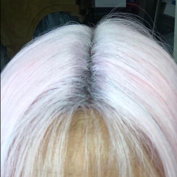 ? 28” UNICORN PINK PASTEL STRAIGHT OMBRÉ WIG *NWT
